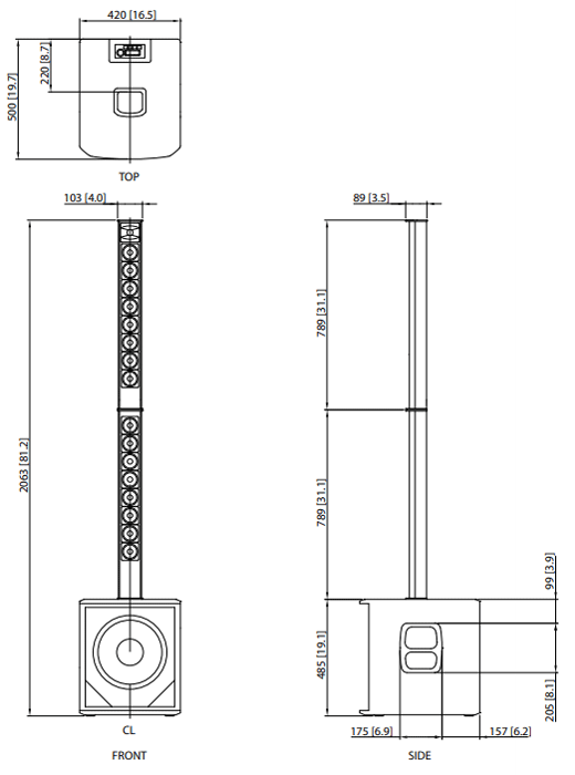 Turbosound INSPIRE iP2000 ��������� ����� �������