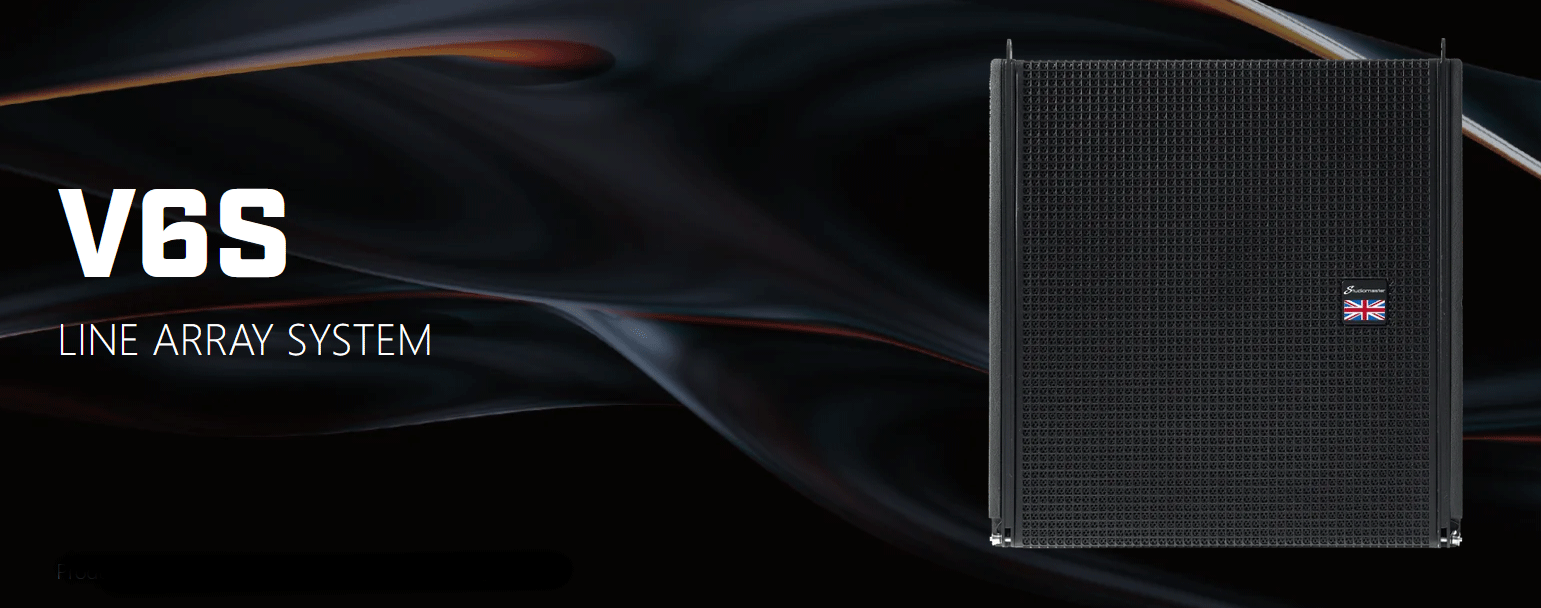 Studiomaster V6S — пассивный сабвуфер для линейного массива
