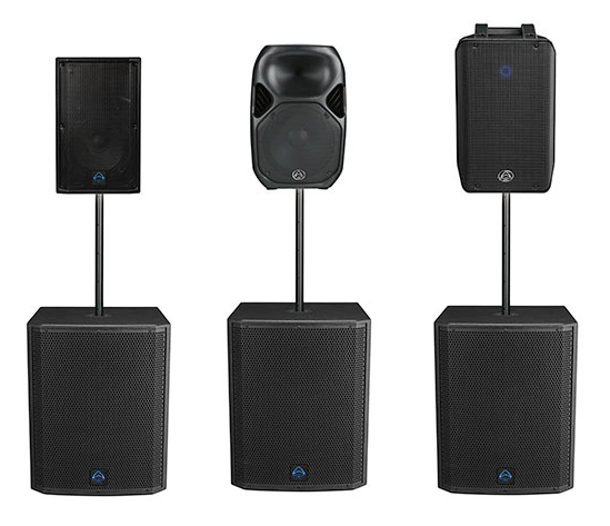 Wharfedale Pro T-SUB-AX18B совместимость сабвуфера с сталлитами